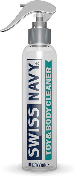 Swiss Navy Sex Toy and Body Cleaner Spray 177ml | Effective Hygiene Care for Erotic Adult Toys