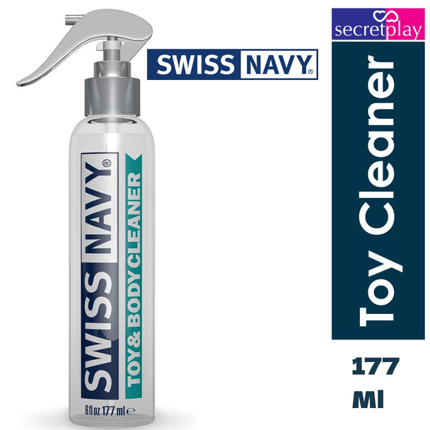 Swiss Navy Sex Toy and Body Cleaner Spray 177ml | Effective Hygiene Care for Erotic Adult Toys