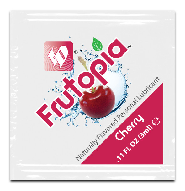 12 x ID Frutopia Fruit Flavoured Lube 3ml Sachets Strawberry Cherry Mango Passionfruit Watermelon Banana Lubricants