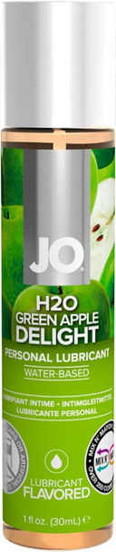 System JO H2O Flavours Green Apple Water Based Lubricant 30ml Personal Sex Lube
