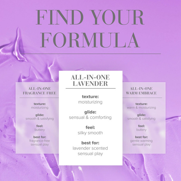 System Jo Lavender All-in-One Sensual Massage Glide 30ml | Silicone Based Long Lasting Glide