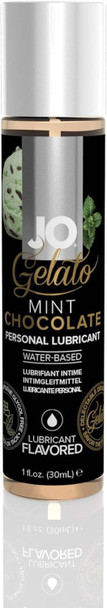 System Jo Gelato Mint Chocolate Lubricant, 30ml | Water Based Person Sex Lube