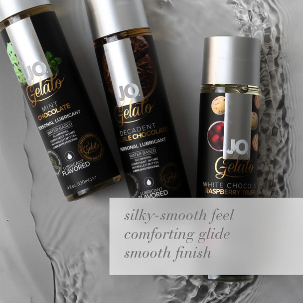 System Jo Gelato Mint Chocolate Lubricant, 30ml | Water Based Person Sex Lube