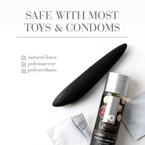 System Jo Gelato White Chocolate Lubricant 30ml | Water Based Person Sex Lube