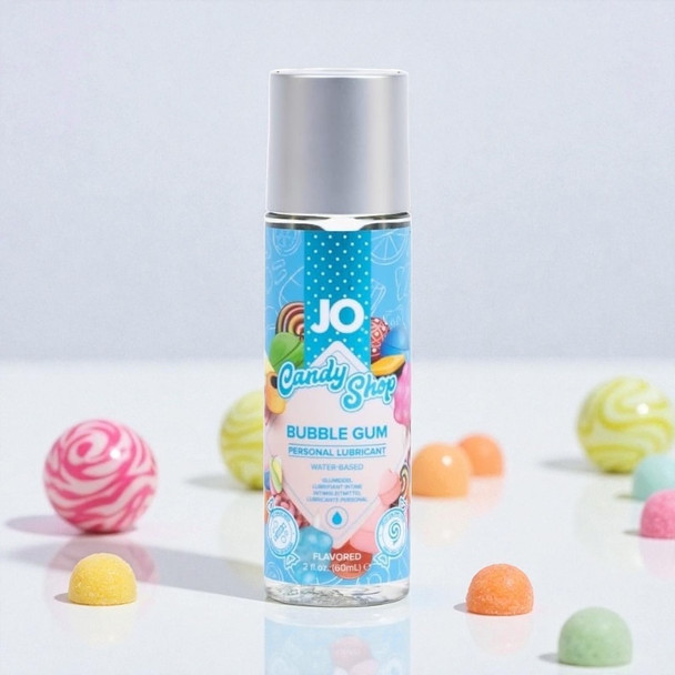 System Jo H2O Bubble Gum Candy Shop Flavored Lubricant 60ml | Person Sex Lube