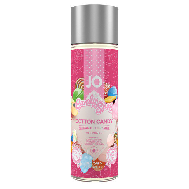  System Jo H2O Cotton Candy Shop Flavored Lubricant 60ml | Person Sex Lube
