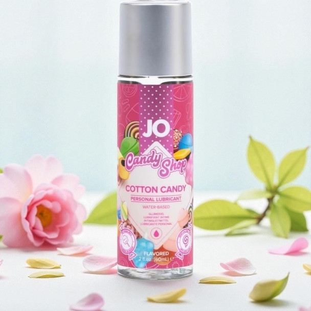  System Jo H2O Cotton Candy Shop Flavored Lubricant 60ml | Person Sex Lube