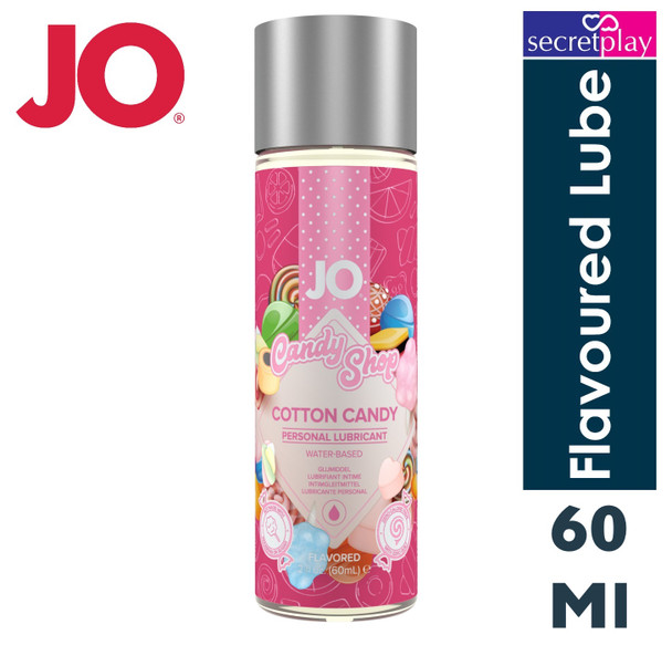  System Jo H2O Cotton Candy Shop Flavored Lubricant 60ml | Person Sex Lube