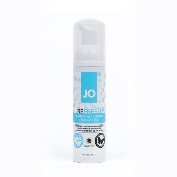 System Jo Refresh Foaming Toy Cleaner 207ml Intimate Sex Toy Hygiene Wash