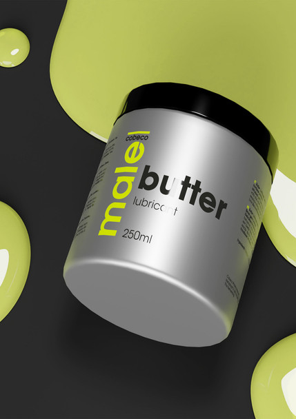 Cobeco Male Butter Lubricant 250ml | Personal Long Lasting Gliding Sex Lube