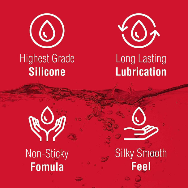 Swiss Navy Silicone Based Lubricant 473ml | Vaginal Anal Intimate Sex Lube