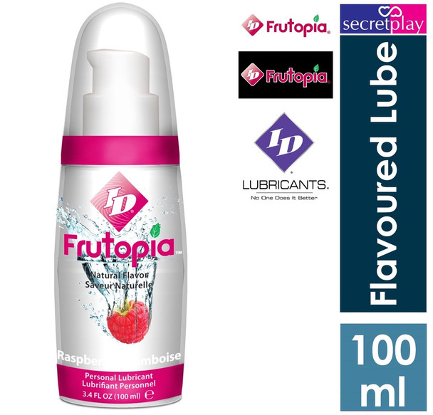 ID Frutopia Fruit Flavoured Lube Raspberry Lubricants 100ml | 3.4 Fl Oz