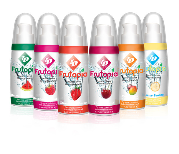 ID Frutopia Fruit Flavoured Lube Raspberry Lubricants 100ml | 3.4 Fl Oz