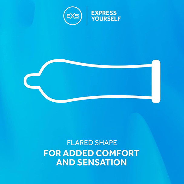 100 x Exs Bubblegum Flavoured Condoms | Vegan | Bulk Sealed Wholesale Pack