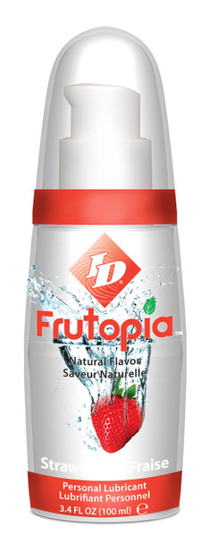 ID Frutopia Fruit Flavoured Lube Strawberry Lubricants 100ml | 3.4 Fl Oz