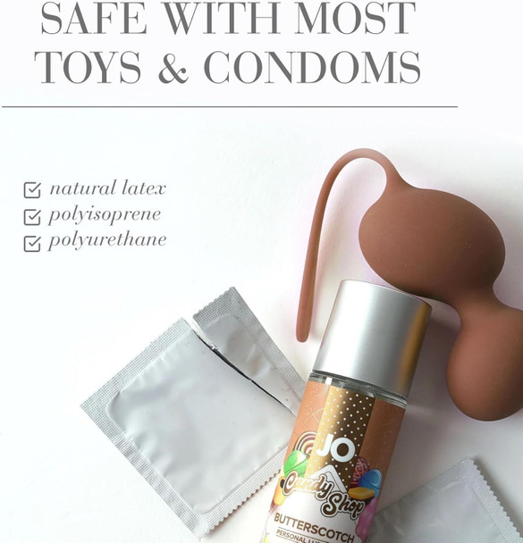 System Jo H2O Butterscotch Candy Shop Flavored Lubricant 60ml | Person Sex Lube