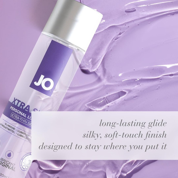 System Jo Xtra Silky Thin Lubricant 30ml | Silicone Based Person Sex Lube
