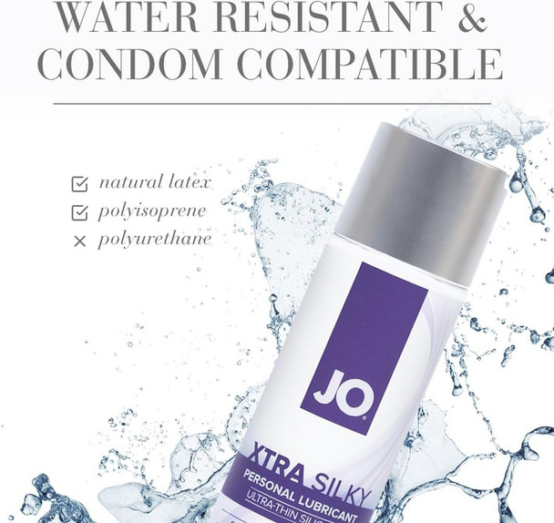  System Jo Xtra Silky Thin Lubricant 30ml | Silicone Based Person Sex Lube