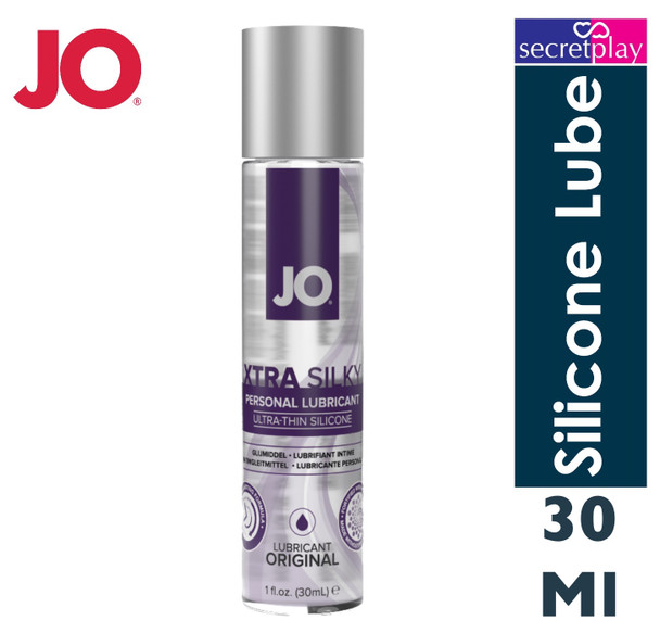 System Jo Xtra Silky Thin Lubricant 30ml | Silicone Based Person Sex Lube