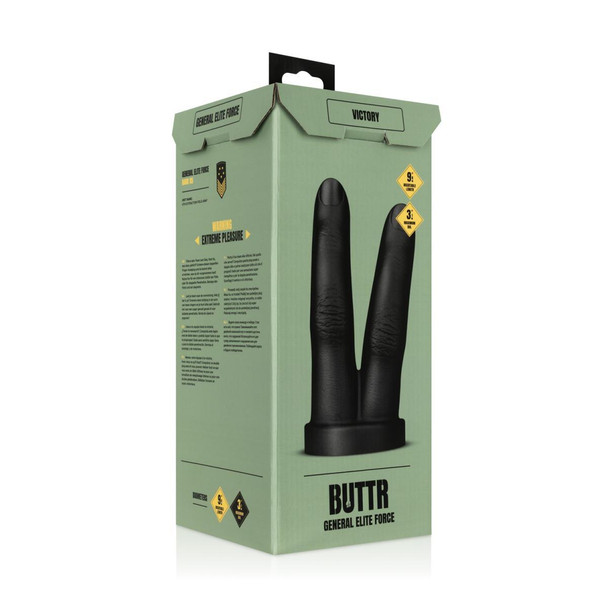 Buttr Victory Double Finger Butt Plug | Double Penetration Anally & Vaginally Anal Sex Toy