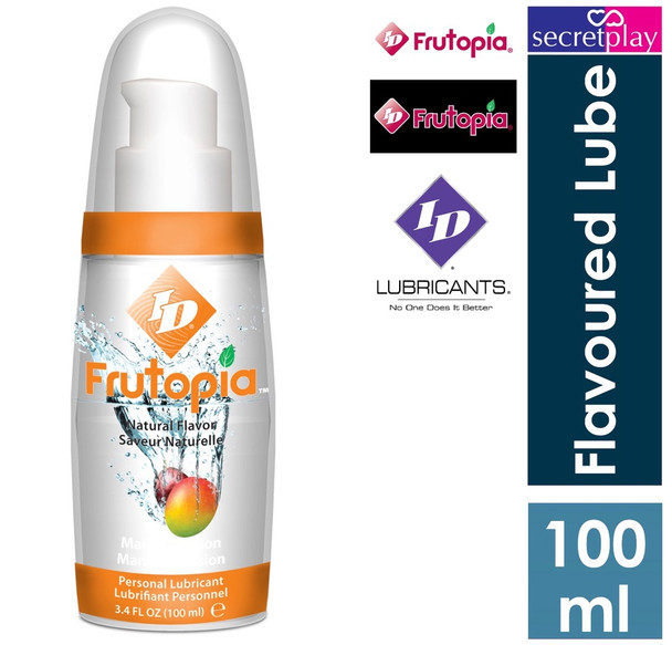 ID Frutopia Fruit Flavoured Lube Mango Passionfruit Lubricants 100ml | 3.4 Fl Oz