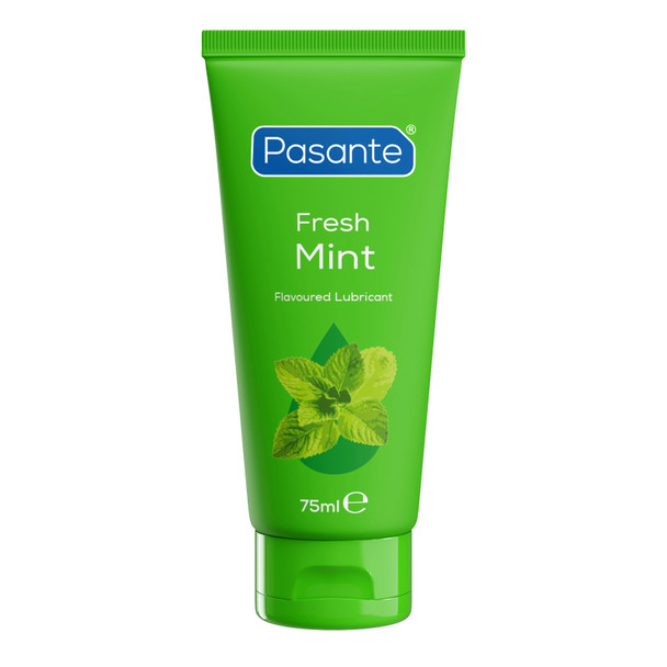 Pasante Fresh Mint Lube 75ml | Water Based Personal Sex Lubricants |