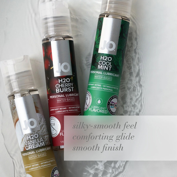 System JO H2O Flavours Cherry Water Based Lubricant 30ml Personal Sex Lube