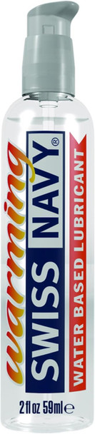 Swiss Navy Warming Water Based Lubricant 59ml Vaginal Intimate Personal Sex Lube