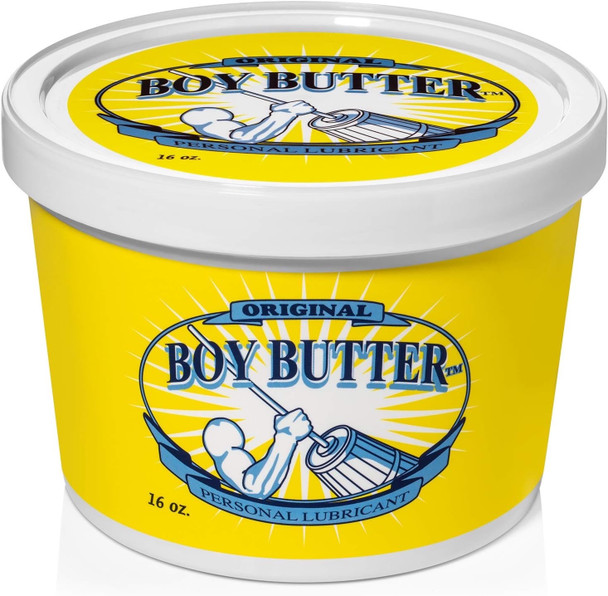 Boy Butter Original Oil Based Fist Lubricant 16oz Gay Anal Fisting Sex Lube