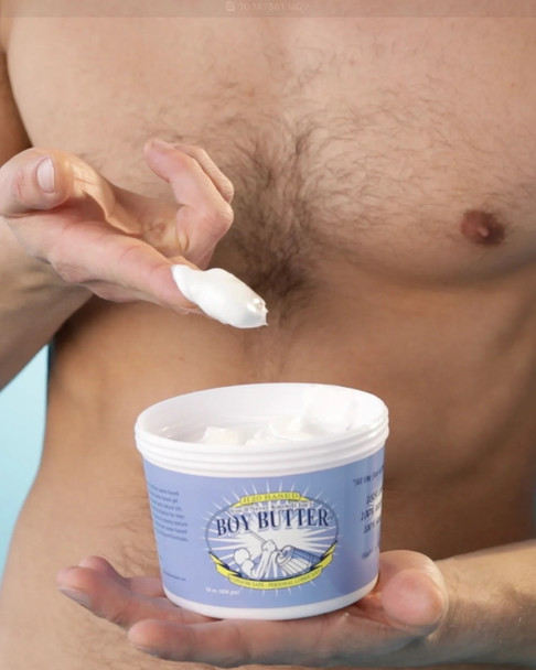 Boy Butter H2O Water Based Cream 160z Fist Lubricant Gay Anal Fisting Sex Lube
