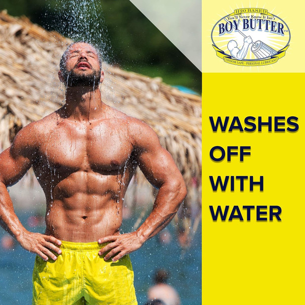 Boy Butter H2O Water Based Cream 160z Fist Lubricant Gay Anal Fisting Sex Lube