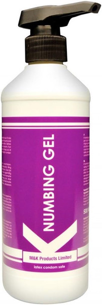 K Numbing Gel 500ml Fist Lube | Numbing Effect Fisting Lubricants Water Based
