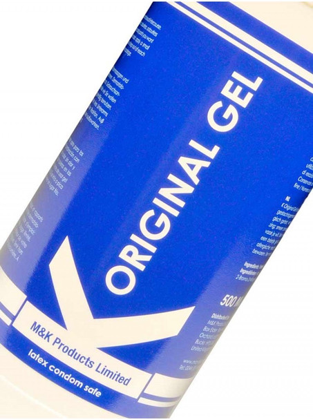 K Original Gel 500ml Pump Fist Lube | Fisting Lubricants Water Based