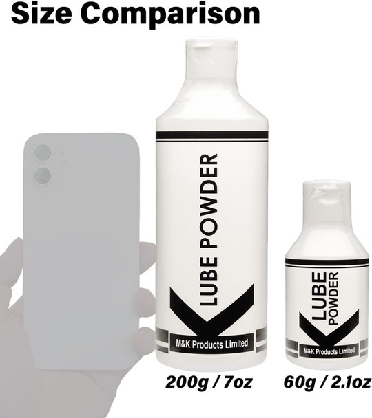 K Lube Powder 200g | Fist Lubricant Water Mix Super Slick Fisting Lube