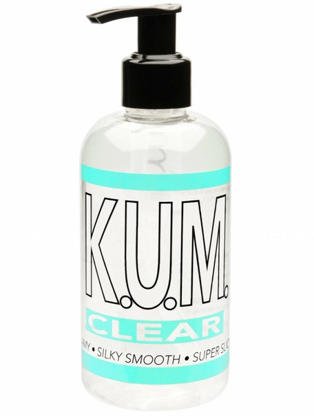 K.U.M Water Based Clear Lube 250ml Silky Smooth Spunk Male Anal Cum Lubricants