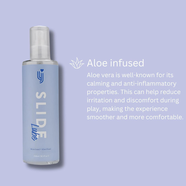 Loving Joy Slide Water Based Lubricant 250ml | Silky Glide Smooth Intimate Lube