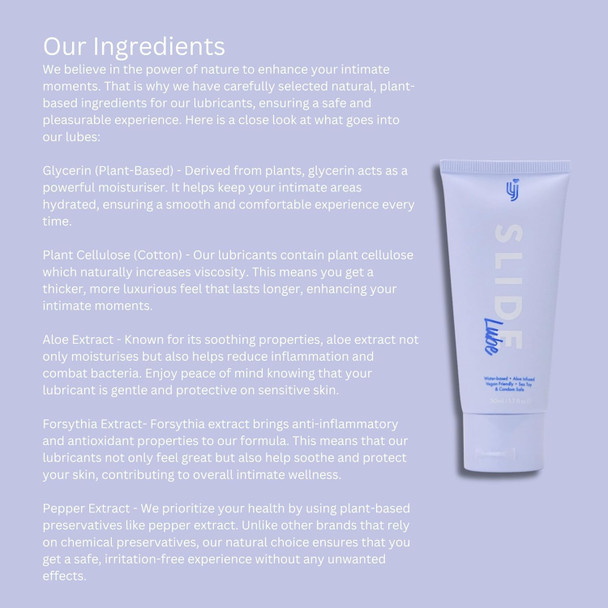 Loving Joy Slide Water Based Lubricant 50ml | Silky Glide Smooth Intimate Lube