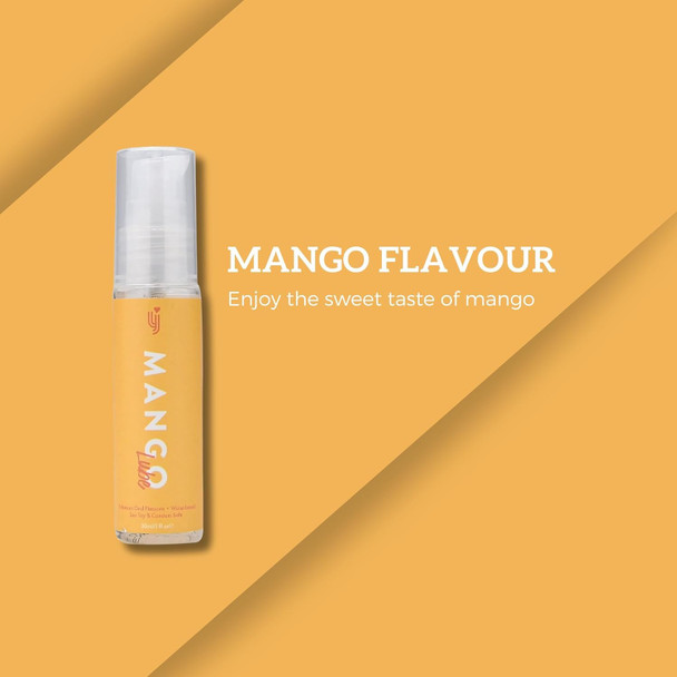 Loving Joy Mango Flavoured Lubricants 30ml | Water Based For Travel Size Lube
