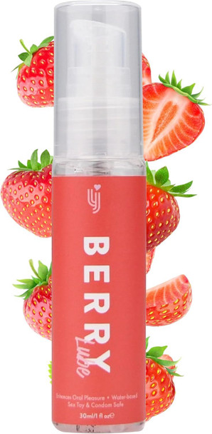 Loving Joy Strawberry Flavoured Lubricants 30ml | Water Based For Travel Lube