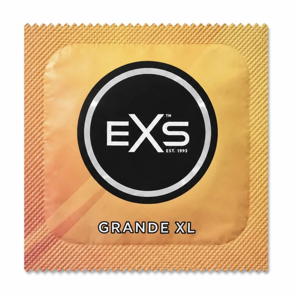 EXS Grande Extra Large 64mm Size Condoms Pack of 100 | Nominal width: 64mm