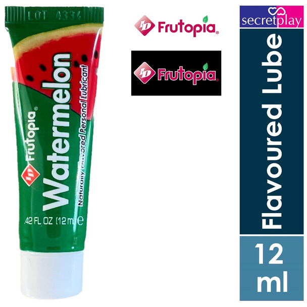 24 x ID Frutopia Juicy Lube Tubes 12ml Lubricants | Cherry | Strawberry | Mango Passion | Watermelon | Raspberry | Banana Flavours Lubes