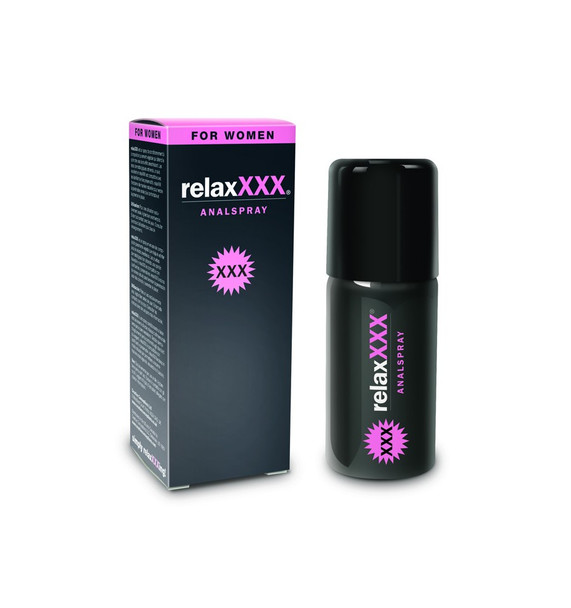 RelaxXXX Woman Anal Spray 15 ml | Silicone Based Lubricant | Anal Sex Smooth