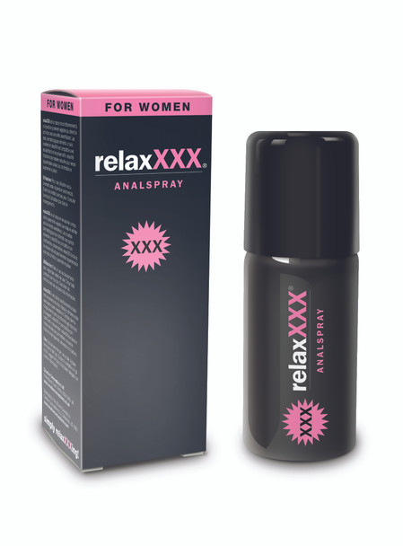 RelaxXXX Woman Anal Spray 15 ml | Silicone Based Lubricant | Anal Sex Smooth