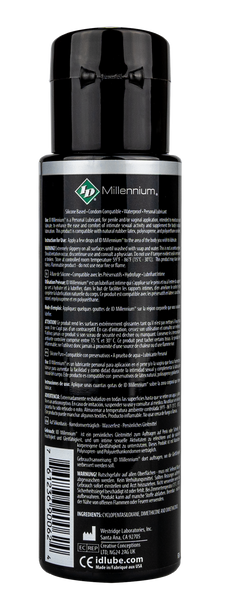  ID Millennium Lube Silicone Based Lubricant 130ml | Long Lasting Ultra Slippery Lube