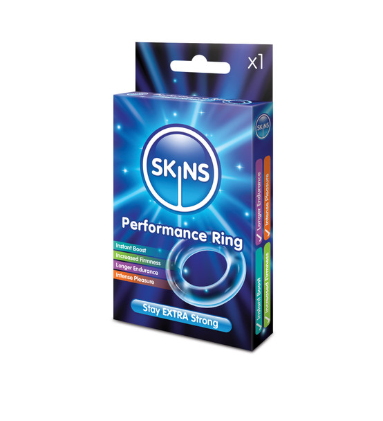 1 x Skins Performance Cock Penis Ring | Sex Toy | For Longer Harder Erection 