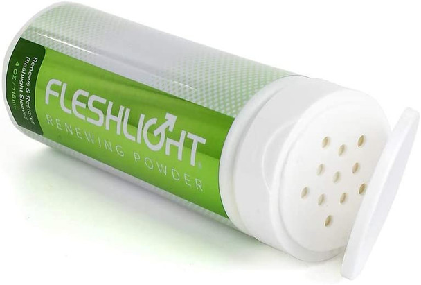 Fleshlight Sex Toy Renewing Powder 118 ml | Clean Renewing Masturbator Sleeves & Feel New 