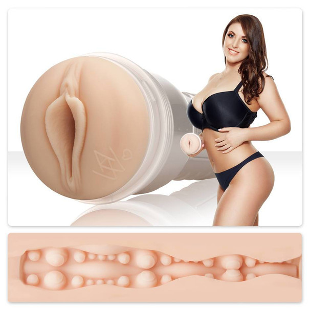 Fleshlight Girls Male Masturbator Realistic Vagina Pussy Stroker Sex Toy- Angela White