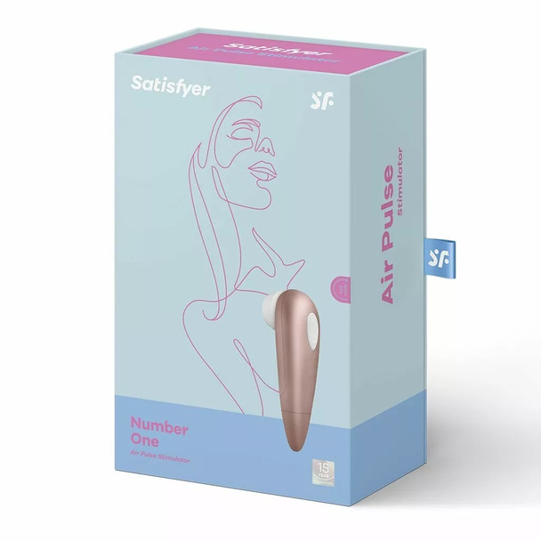 Satisfyer Number One Air Pulse Stimulator | Clitoral Suction  Vibrator | Women Sensual Clit Vibrator | Sex Toy