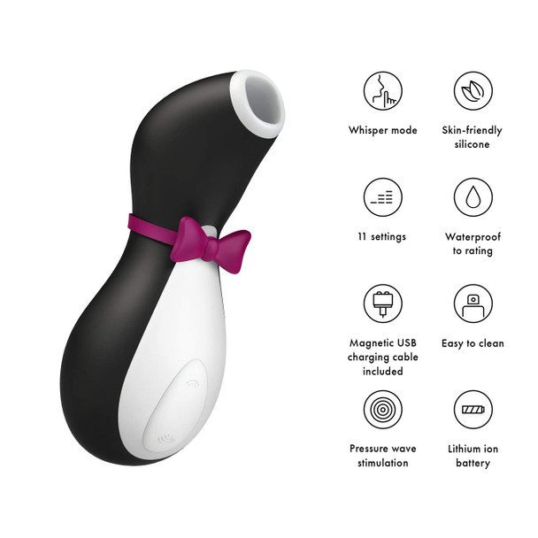 Satisfyer Pro Penguin Next Generation Clitoral Suction Vibrator