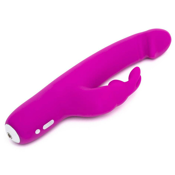 Happy Rabbit Realistic Slimline Rabbit Dildo Vibrator | Rechargeable Stimulating Orgasm | Sex Toy